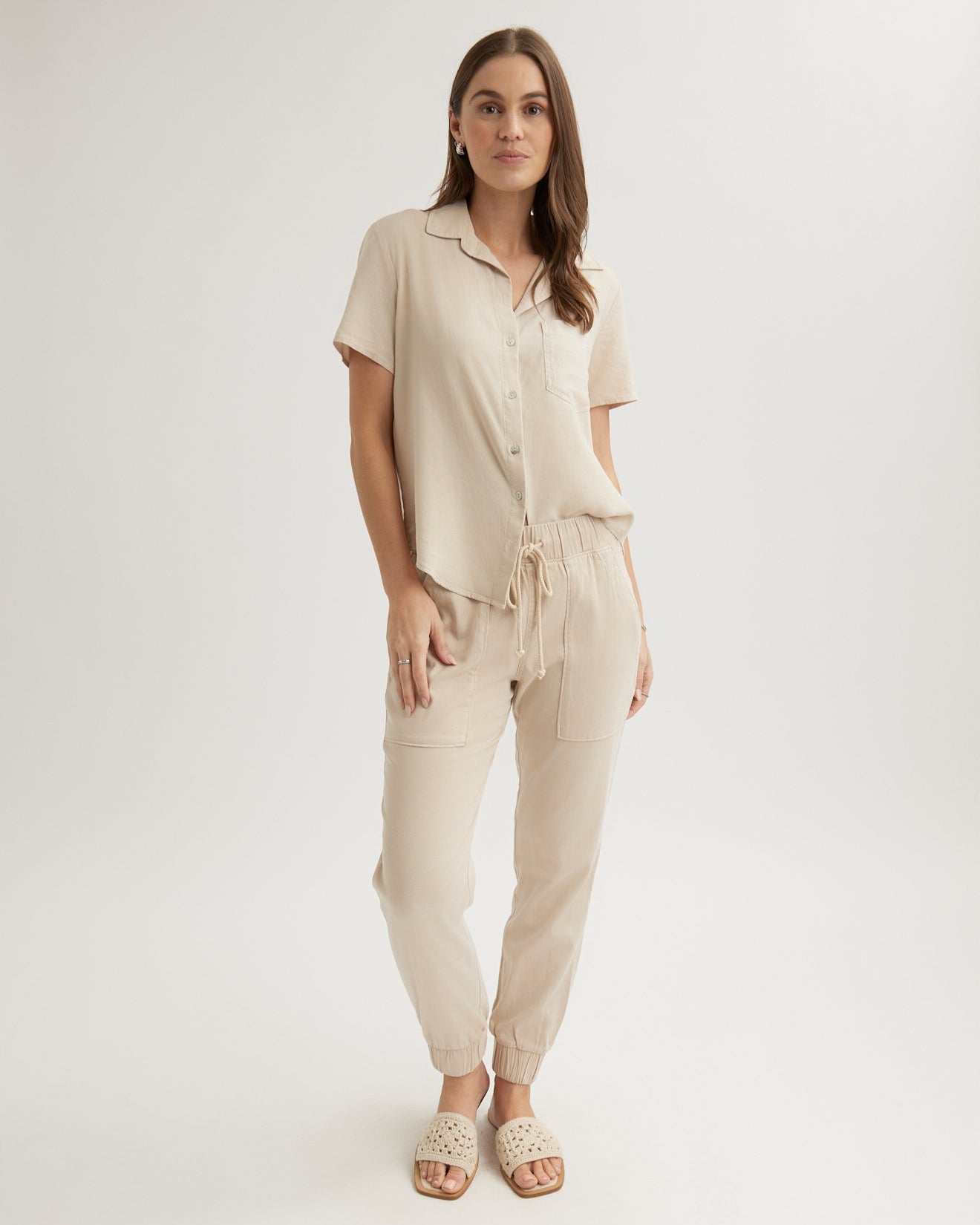 Pocket Jogger - Linen Sand